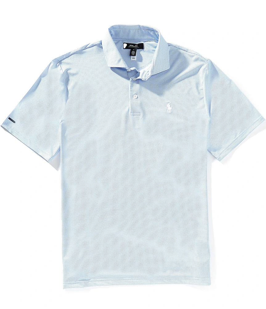 Polo Ralph Lauren RLX Golf Classic Fit Geo Print Performance Stretch Short Sleeve Polo Shirt