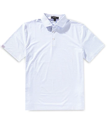 Polo Ralph Lauren RLX Golf Classic Fit Striped Stretch Short Sleeve Polo Shirt