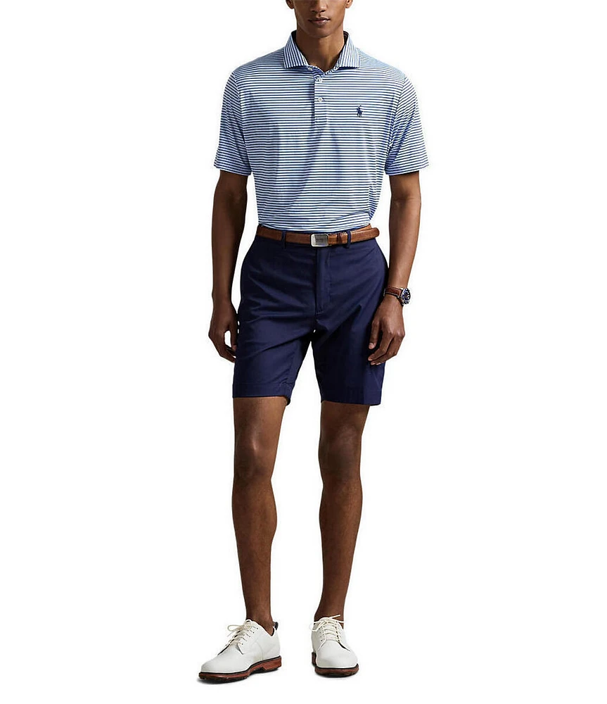 Polo Ralph Lauren RLX Golf Classic Fit Thin Stripe Performance Stretch Short Sleeve Polo Shirt