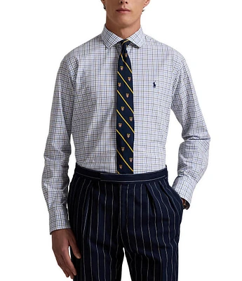 Polo Ralph Lauren Slim Fit Stretch Poplin Long Sleeve Woven Shirt