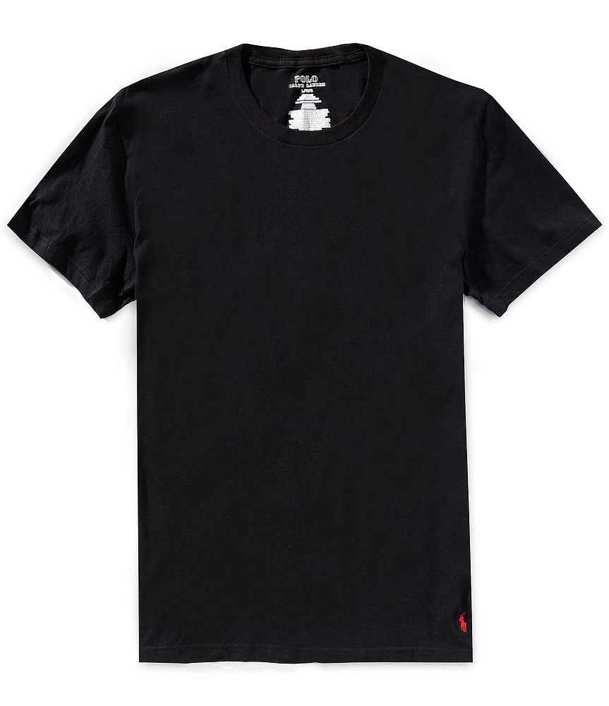 Polo Ralph Lauren Solid Crewneck Undershirts 5-Pack