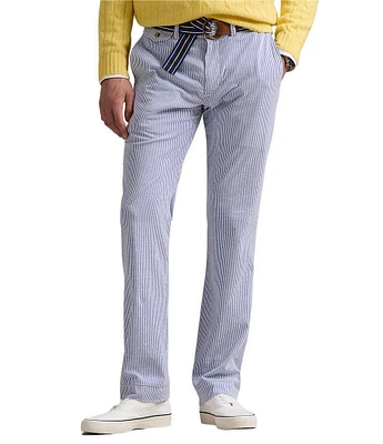 Polo Ralph Lauren Stretch Straight Fit Seersucker Pants