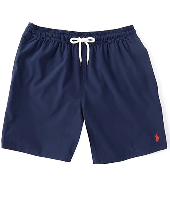 Polo Ralph Lauren Traveler Solid 5.75#double; Inseam Swim Trunks