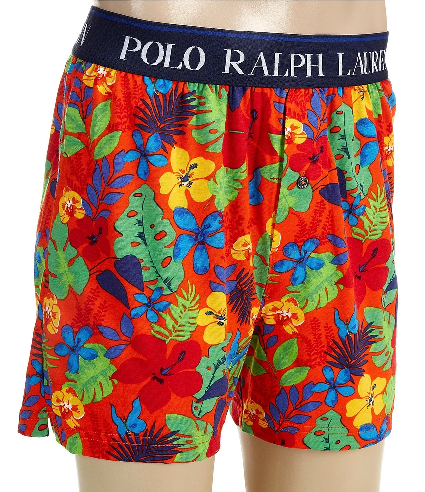 Polo Ralph Lauren Tropical Print Knit Boxers