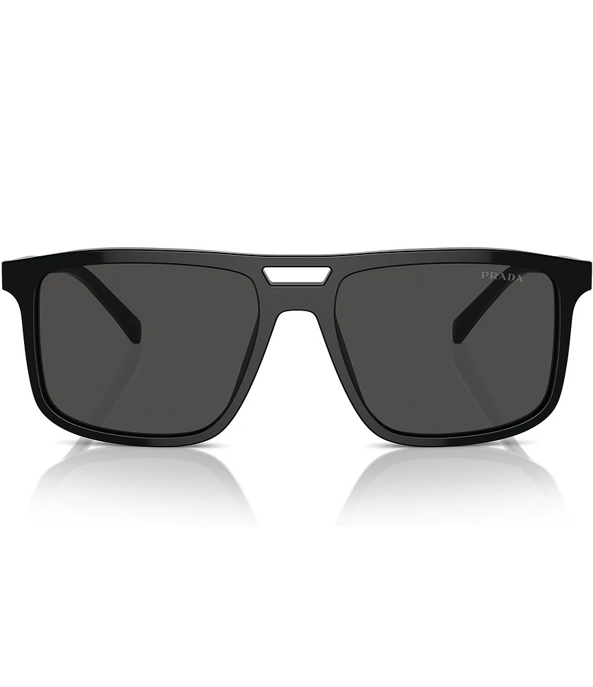 Prada Men's PRA22S 58mm Square Sunglasses