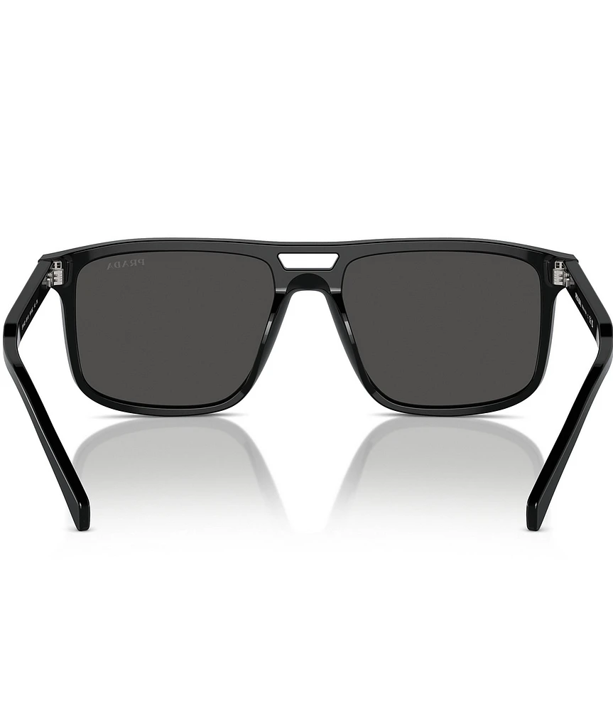 Prada Men's PRA22S 58mm Square Sunglasses