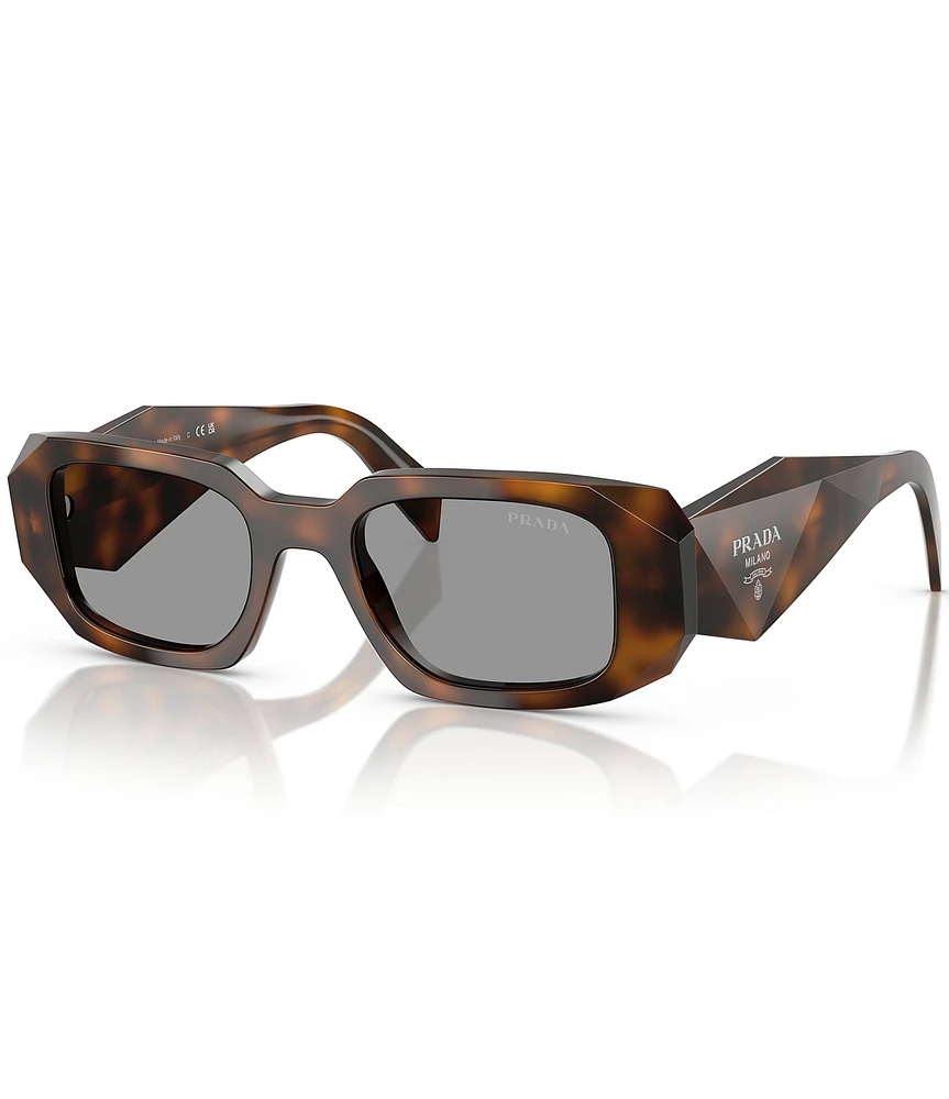 Prada Women's PR17WSF 51mm Rectangle Sunglasses