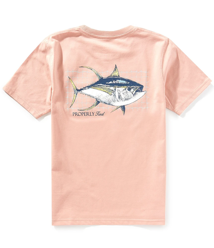 Properly Tied Big Boys Tuna Short Sleeve T-Shirt