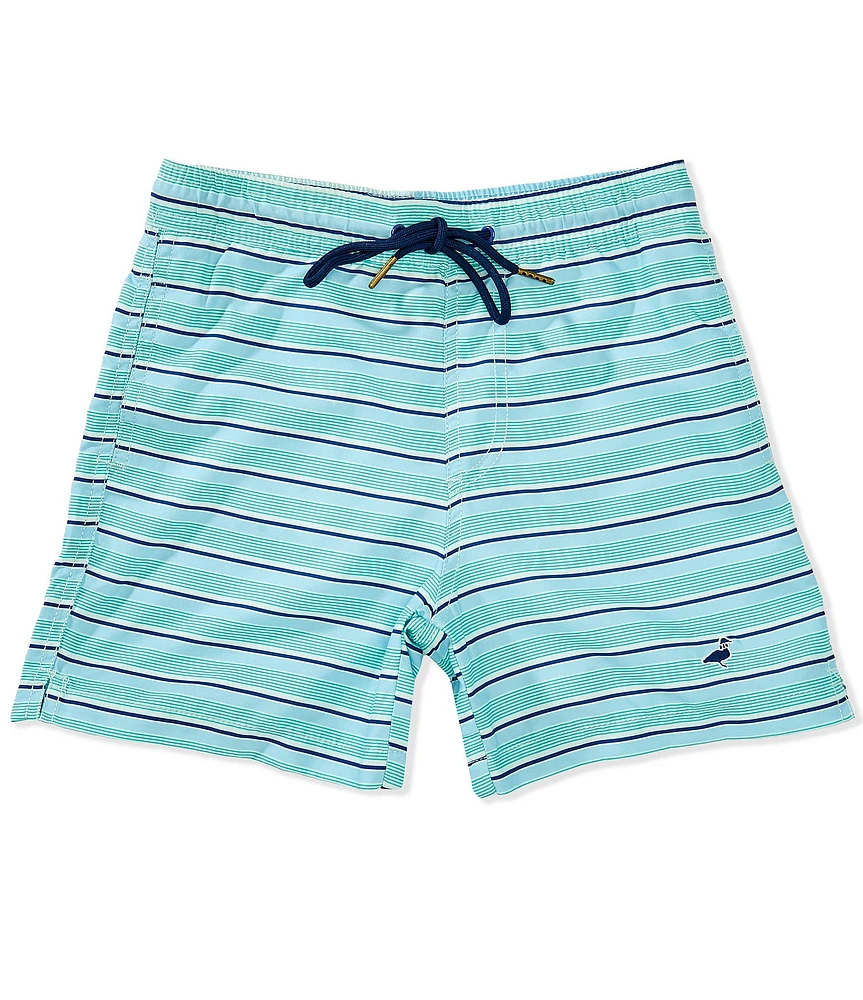 Properly Tied Big Boys 8-20 Stripe Swim Trunks
