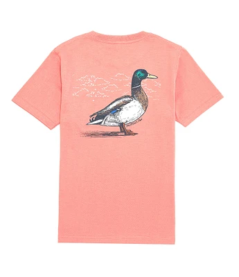 Properly Tied Little Boys Short Sleeve Duck Graphic T-Shirt