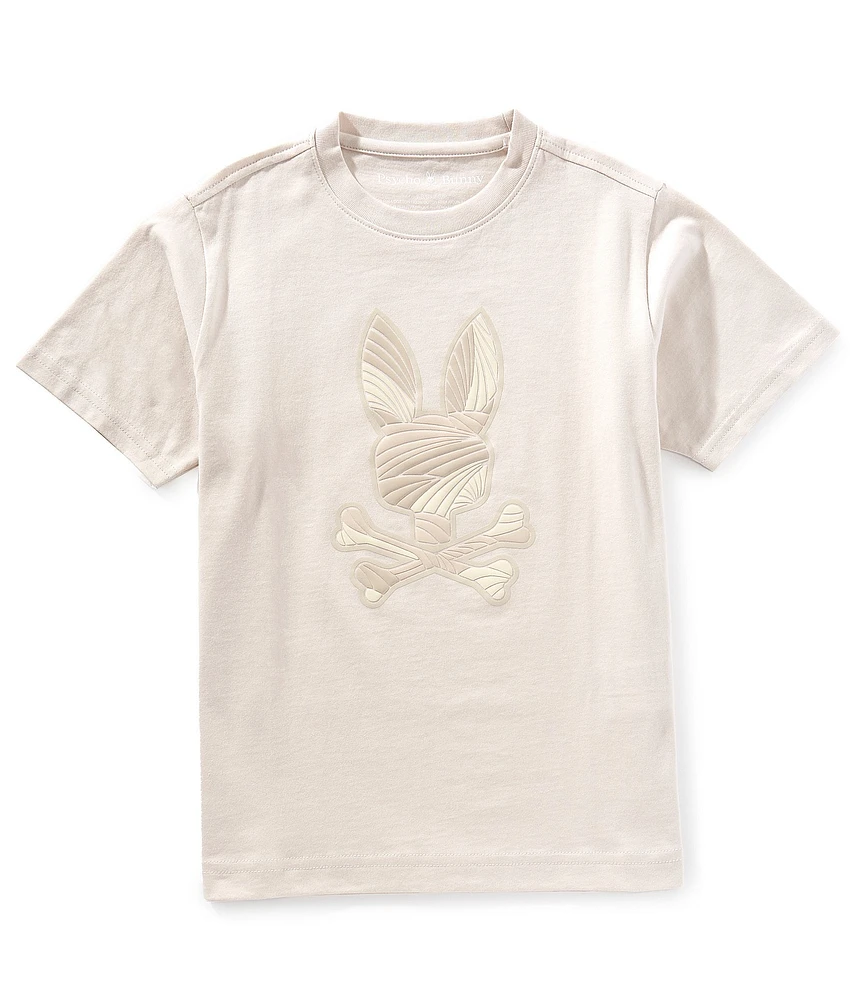 Psycho Bunny Big Boys Short Sleeve Baxter Graphic T-Shirt