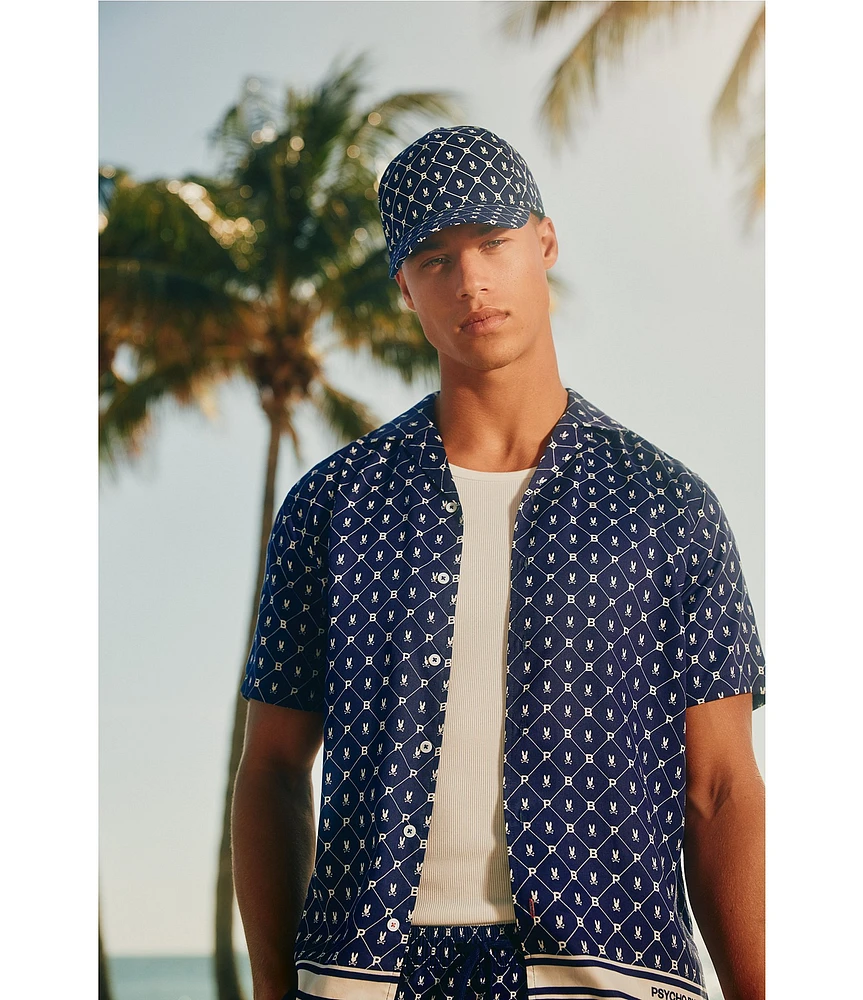 Psycho Bunny Hunter Tencel Short Sleeve Woven Shirt