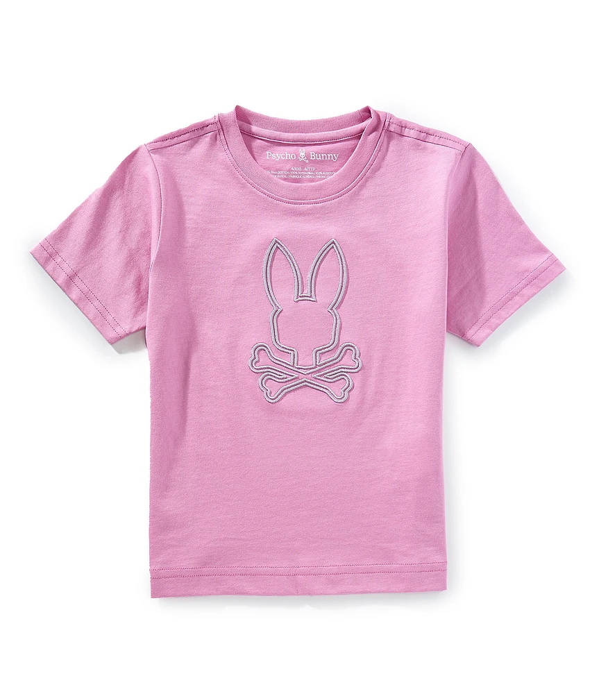 Psycho Bunny Little Boys Short Sleeve Durango Graphic T-Shirt