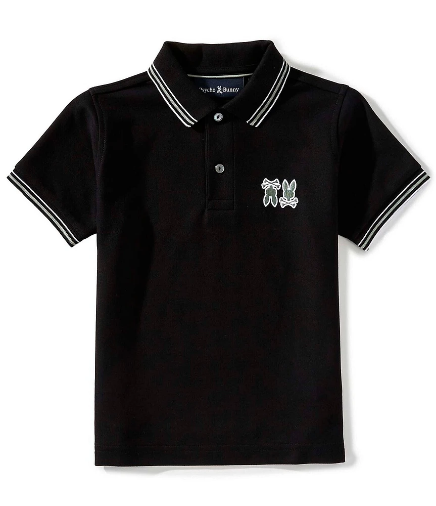 Psycho Bunny Little/Big Boys Archive Neon Bunny Polo
