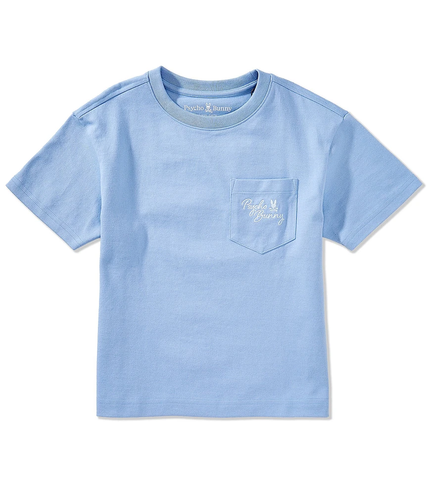 Psycho Bunny Little/Big Boys Short Sleeve Desert Pocket T-Shirt