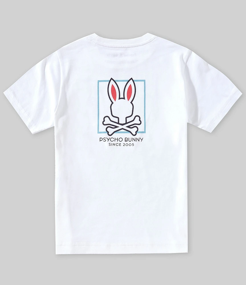 Psycho Bunny Little/Big Boys Short-Sleeve Rob Bunny Head T-Shirt