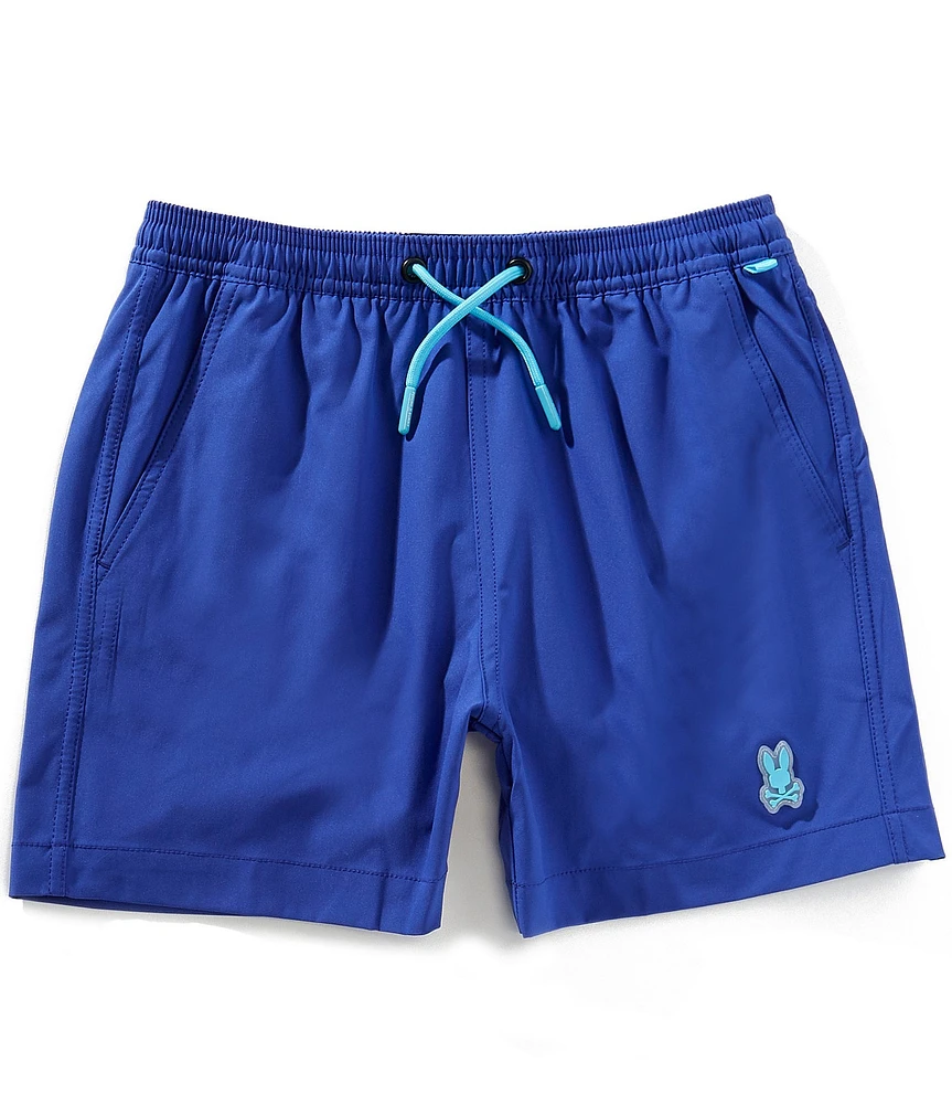 Psycho Bunny Little/Big Boys Palmview Hydrochromatic Swim Trunks
