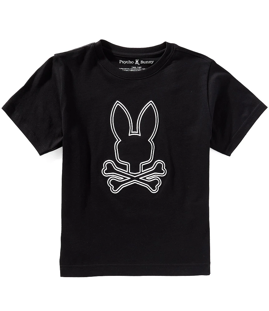 Psycho Bunny Little/Big Boys Short Sleeve Durango Graphic T-Shirt