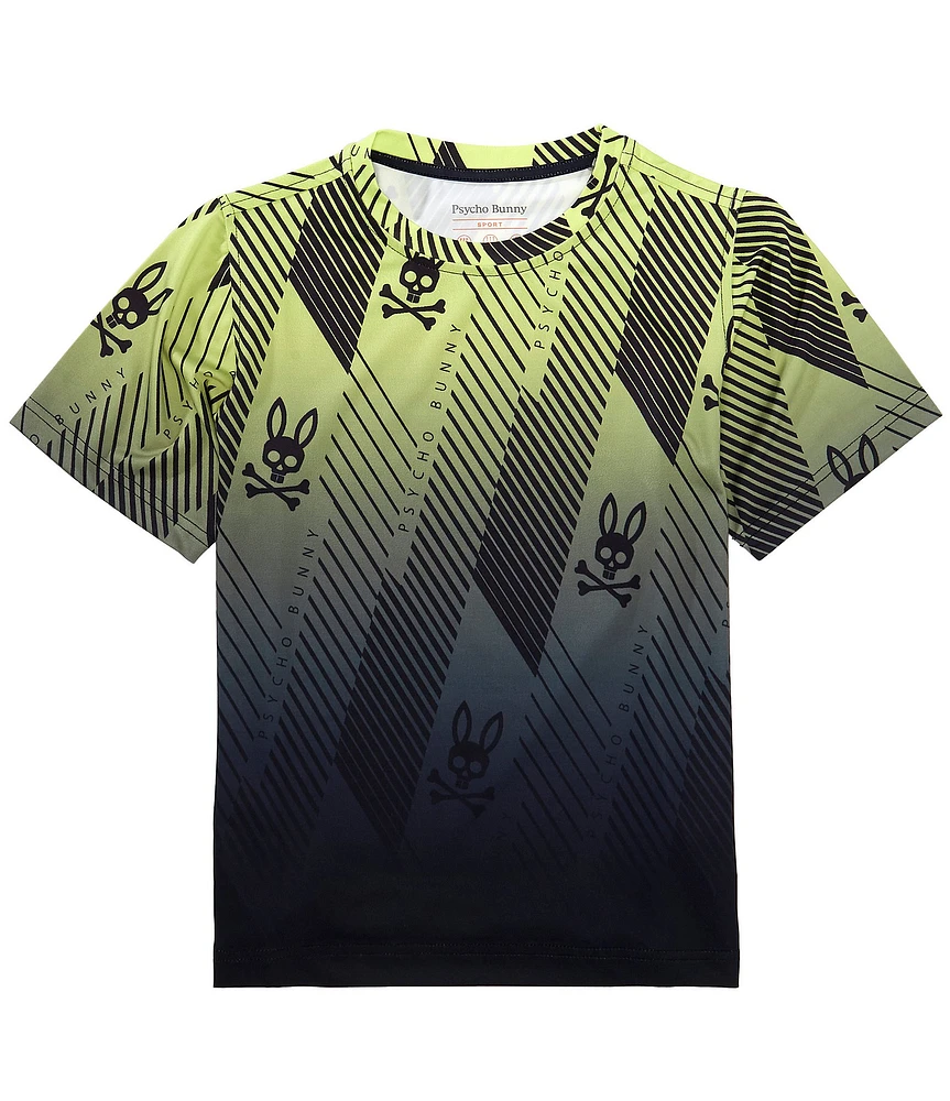 Psycho Bunny Little/Big Boys Short Sleeve Fletcher Sport T-Shirt