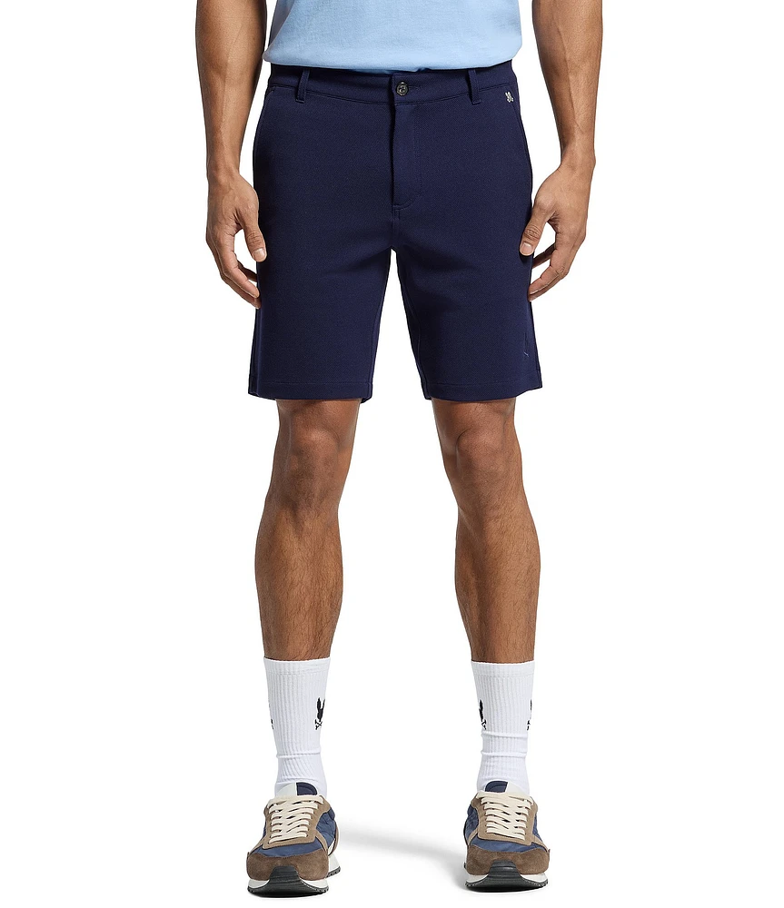 Psycho Bunny Shiro Knit Honeycomb 8#double; Inseam Shorts