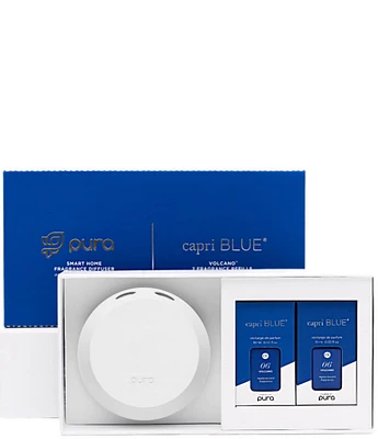 Pura 4 Smart Fragrance Diffuser x Capri Blue Volcano Fragrance Set