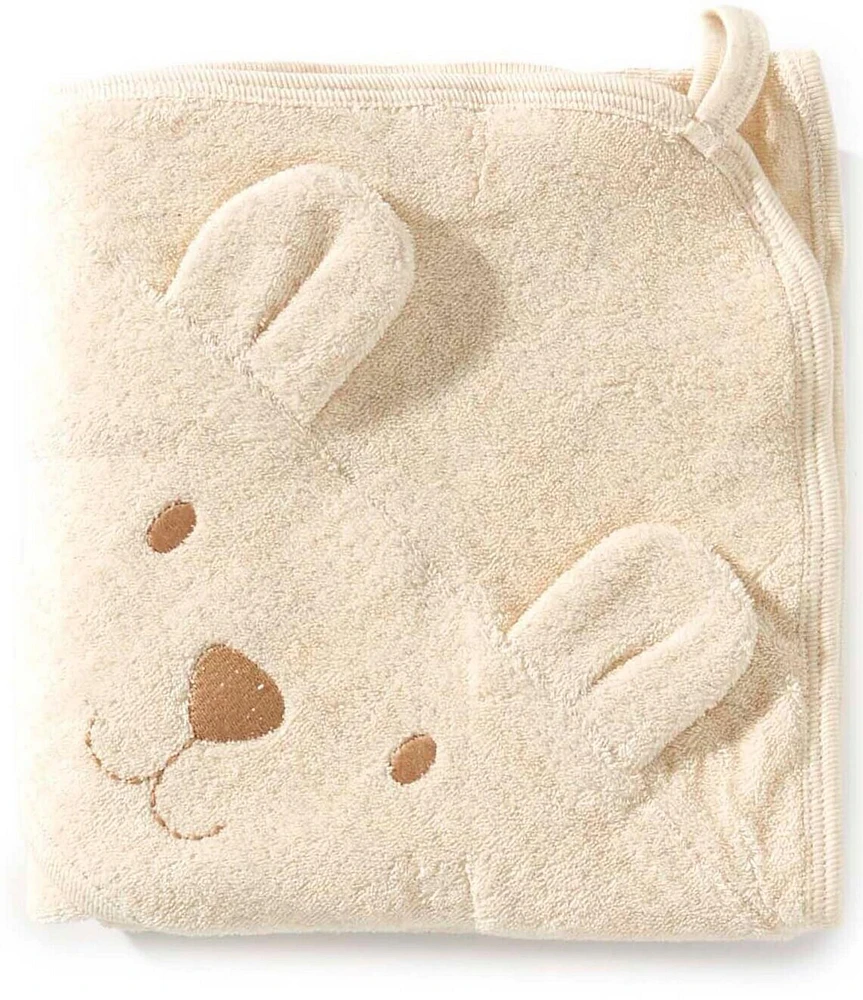 Purebaby Baby Essential Bear Hooded Towel