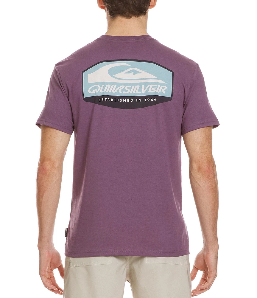 Quiksilver Archway Logo Short Sleeve Graphic T-Shirt