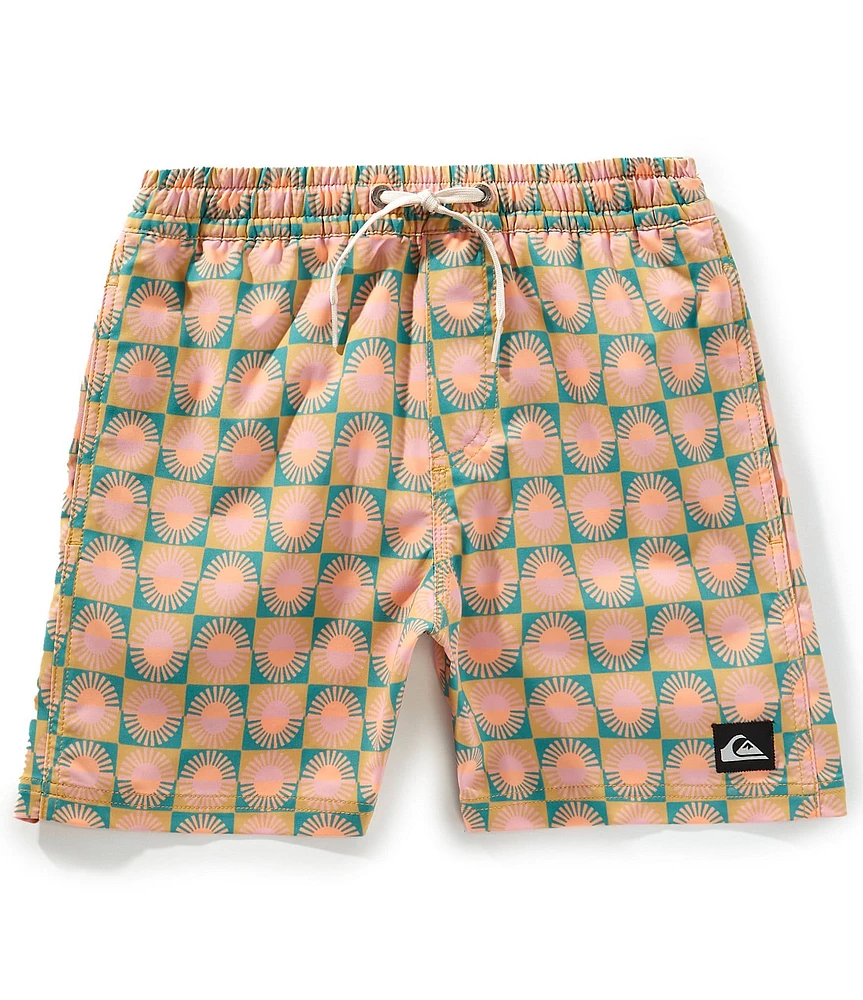 Quiksilver Big Boys Everday Mix Printed Volley Shorts