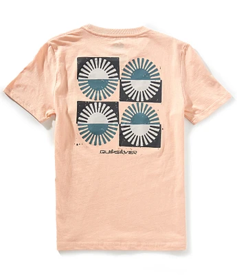 Quiksilver Big Boys Short Sleeve Morning Sun Graphic T-Shirt