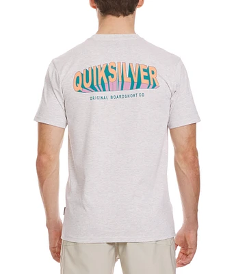 Quiksilver Blocked Graphic Short Sleeve T-Shirt