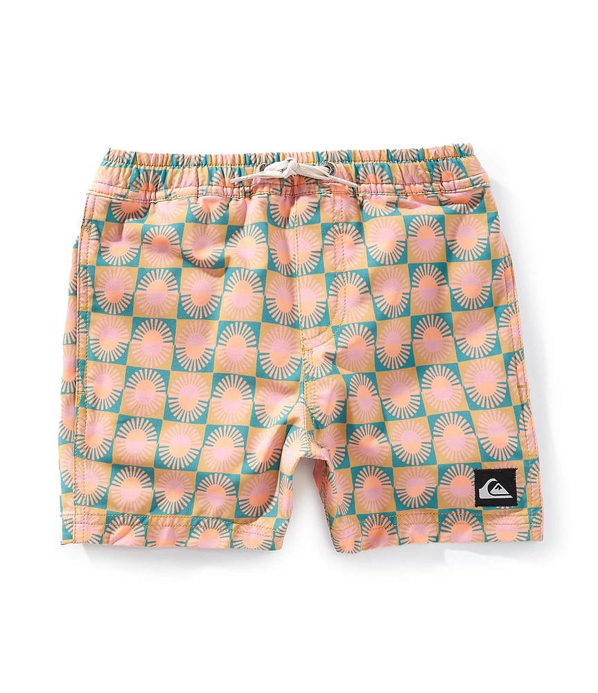 Quiksilver Little Boys Everday Mix Printed Volley Shorts