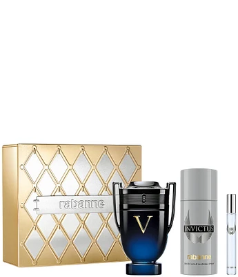 Rabanne Invictus Victory Elixir Men's 3-pc Gift Set