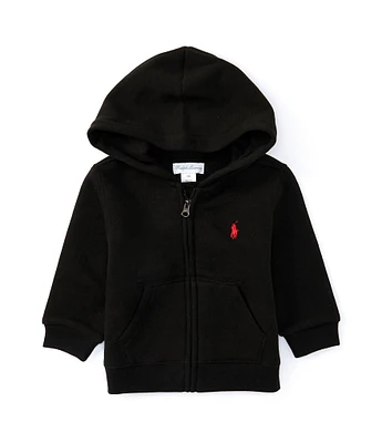 Ralph Lauren Baby Boys Long Sleeve Hooded Fleece Jacket