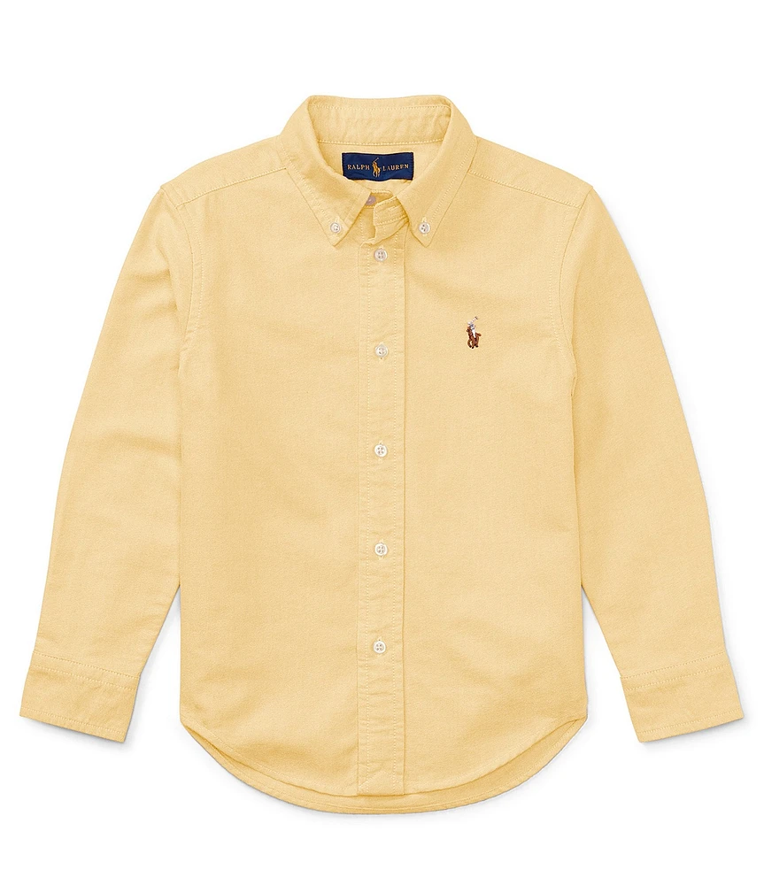 Polo Ralph Lauren Little Boys Long-Sleeve Oxford Shirt