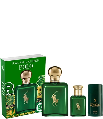 Ralph Lauren Polo Green Classic Eau de Toilette 3-Piece Gift Set