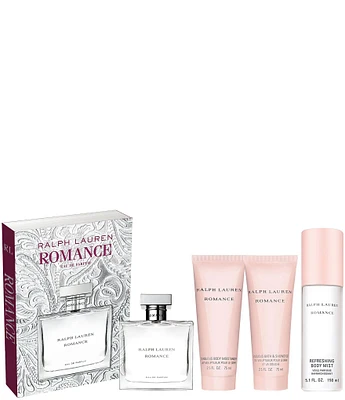 Ralph Lauren Romance Eau de Parfum 4-Piece Gift Set