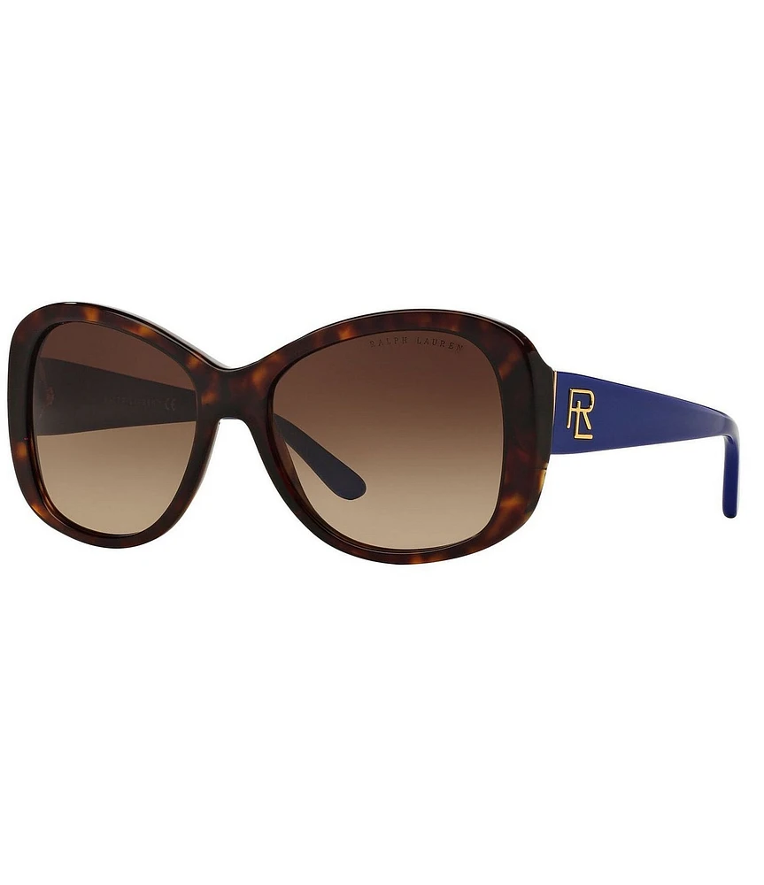 Ralph Lauren Women's Rl8144 56mm Butterfly Sunglasses