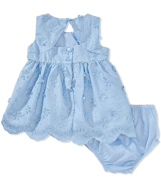 Rare Editions Baby Girls Short Sleeve Easter Bunny/Floral Printed - Main Image