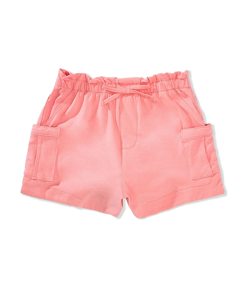 Rare Editions Little Girls Jersey Knit Shorts