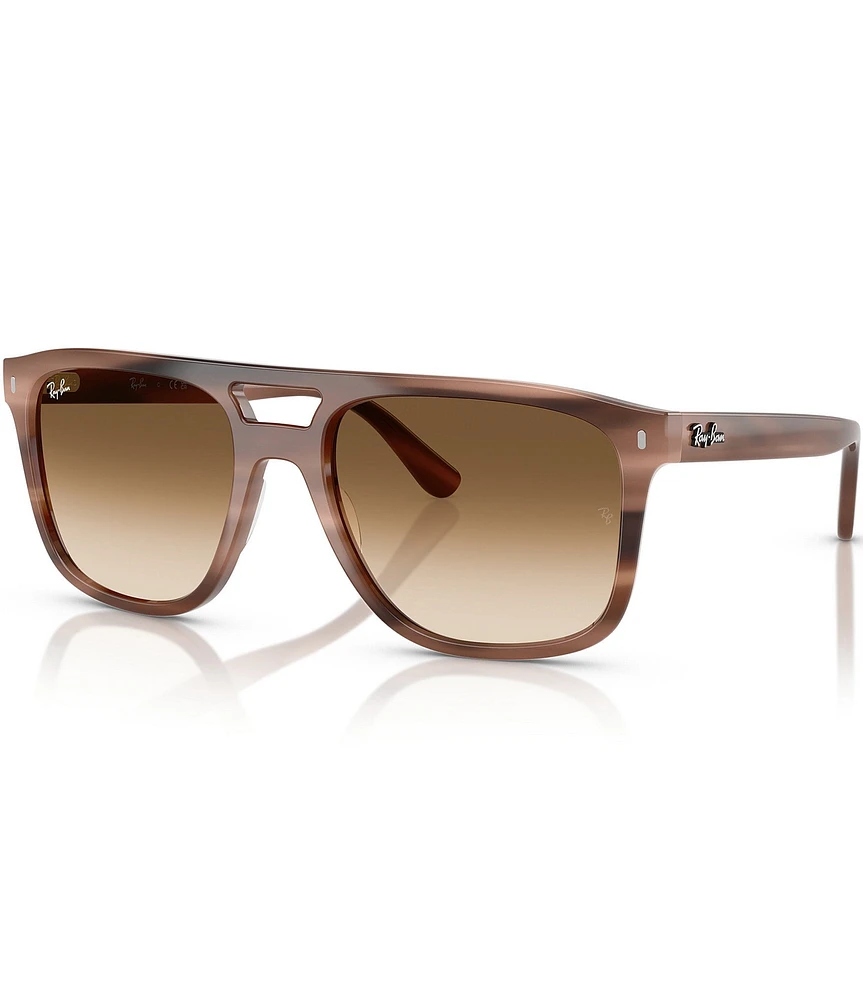 Ray-Ban Men's RB2213 58mm Havana Square Sunglasses