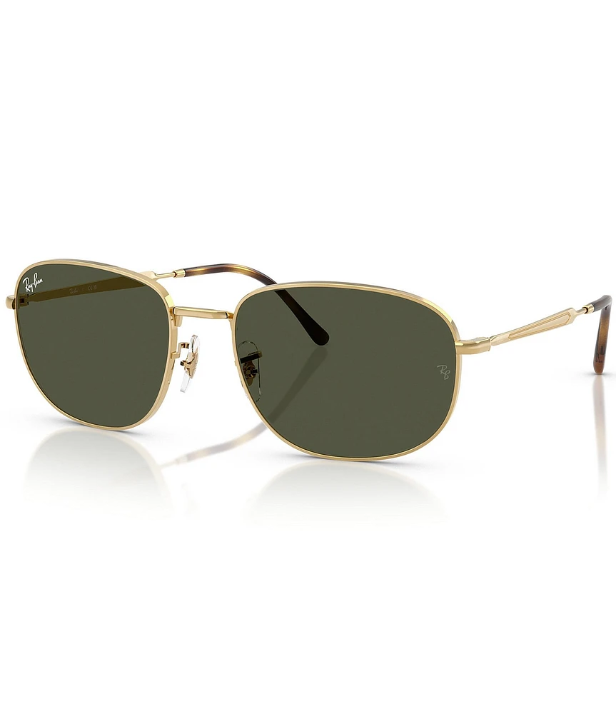Ray-Ban Men's RB3754 60mm Pillow Rectangle Sunglasses