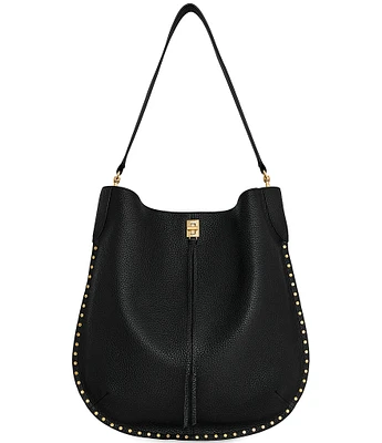 REBECCA MINKOFF Darren Studded Slim Hobo Shoulder Bag