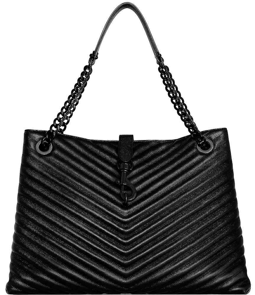 REBECCA MINKOFF Edie Dog Clip Tote Bag