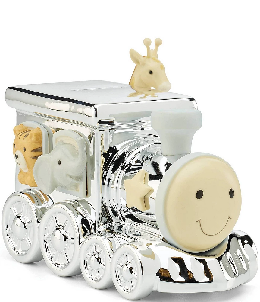 Reed & Barton Animal Train Bank