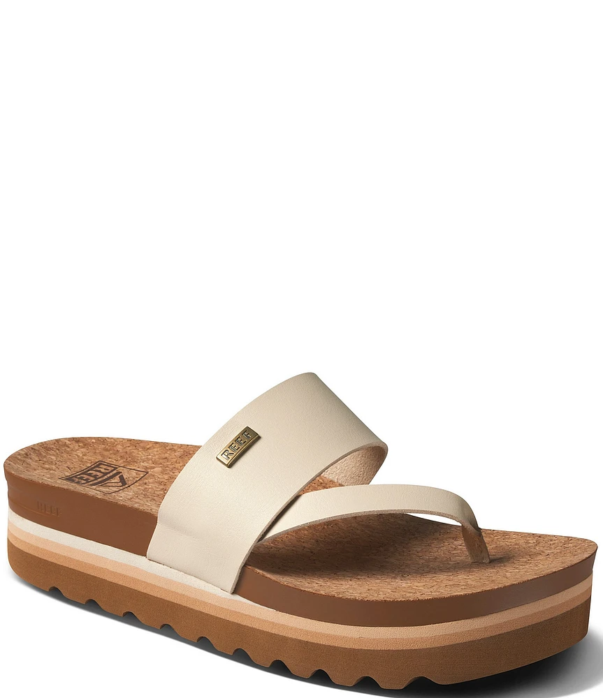 Reef Cushion Sol Hi Platform Thong Sandals