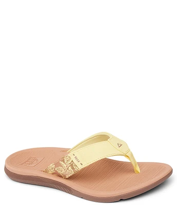 Reef Women's Santa Ana Vegan Leather Flip Flops