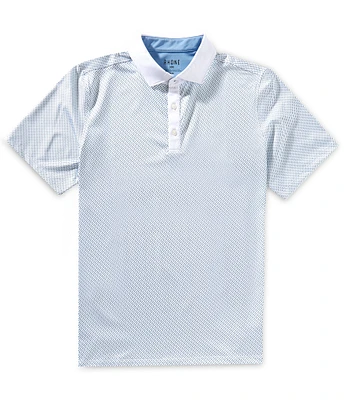 RHONE Performance Stretch Golf Sport Spread Collar Short Sleeve Polo Shirt