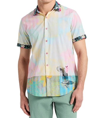Robert Graham Haze Short Sleeve Woven Shirt