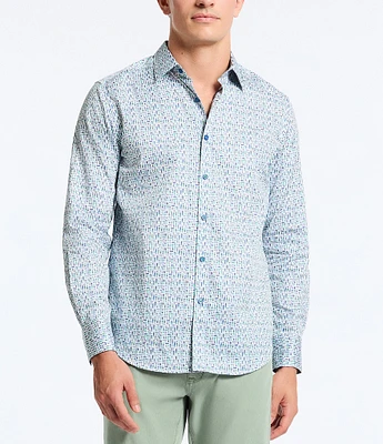 Robert Graham Lenox Stretch Long Sleeve Woven Shirt