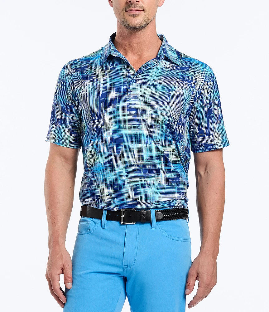 Robert Graham Salas Stretch Short Sleeve Polo Shirt